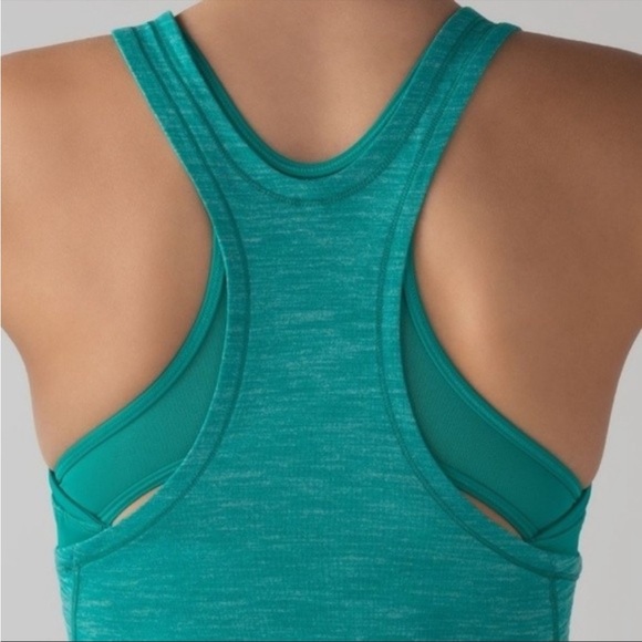 Lululemon Teal Glide and Stride Tank - Picture 5 of 13